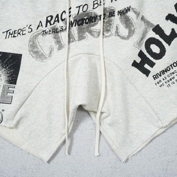 RIVINGTON ROI REBIS Grey Statement Shorts - Picture 3 of 6